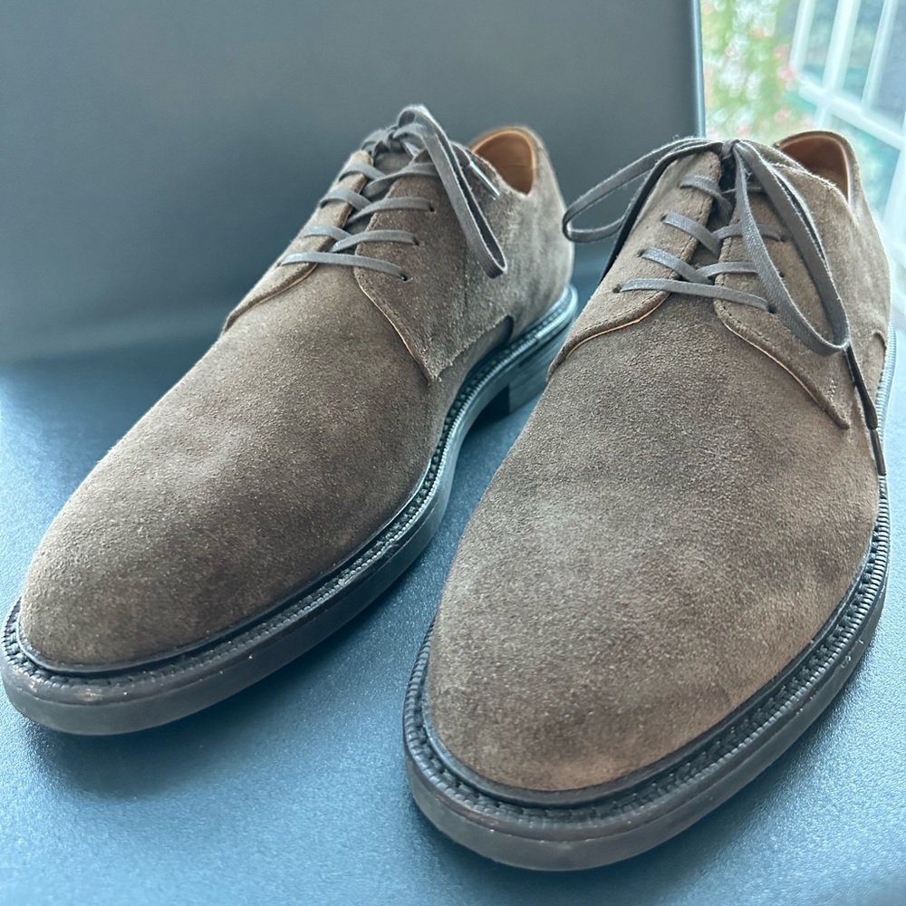 Ralph Lauren brown suade shoes. Size US 10 / EUR 43.